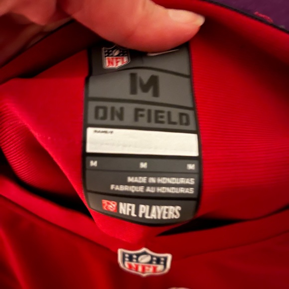 Only worn once. NFL size medium (boyfriend breakup sale). - Picture 2 of 3